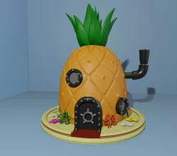 SpongeBob house (casa do Bob Esponja)