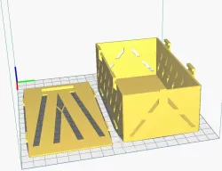 Stackable organizer drawer with lid