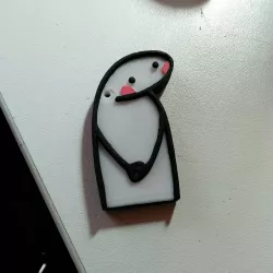 Sticker Flork UWU (Key ring)