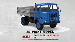 STL Files for 3D Printing IFA w50 short Cab
