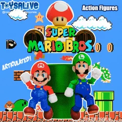 Super Mario Bros Action Figures