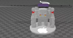 Suporte Dock Station Apple Watch Redstone Golem Minecraft