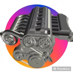 SUPRA 2JZ ENGINE MODEL v2