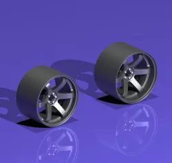 TE37 style rim