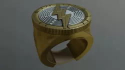 The Flash opening ring -cosplay jewelry