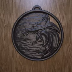 The Witcher amulet