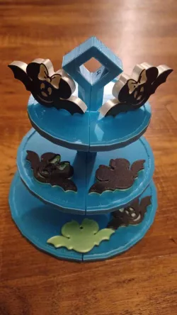 Tier Tray / Mini Display stand / cupcake mini stand / Tiny display / keychain display / toy display