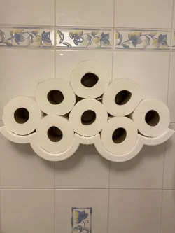Toilet Roll Cloud