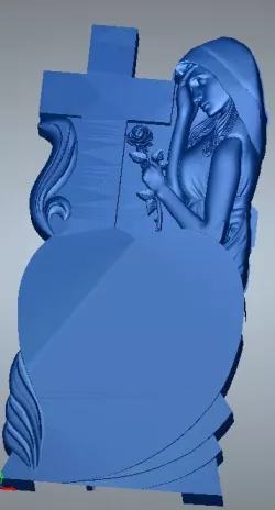 Tombstone 3D stl