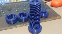 Two way bolt with hidden compartment