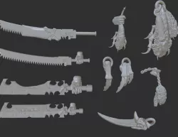 TYRANID TROPHIES FOR SPACE MARINES