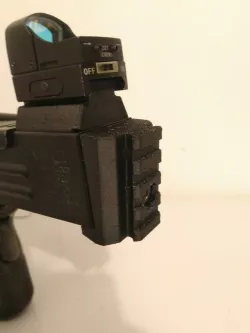 Uzi 1913 Rail Stock Adapter / Uzi Adaptateur Crosse Rail 1913