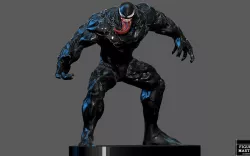 VENOM MOVIE TOM HARDY STATUE FULL SET simple base PRINTABLE MODEL FIGURINE MARVEL
