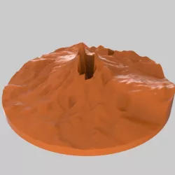 Volcano Landscape 4