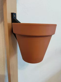Wall-Mounted Plant Pot Holder