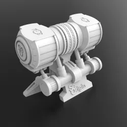 Watch holder Gundam Ahab Reactor