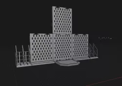 Weapon holder for gunpla or any action figure model kit