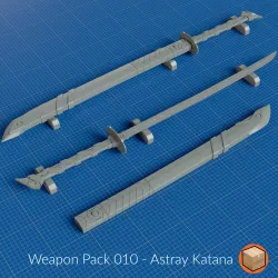 Weapon Pack 010 - Astray Katana