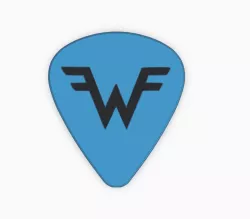 Weezer Guitar Pick