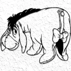 Winnie-the-Pooh Eeyore Wall Art Donkey Wall Decor