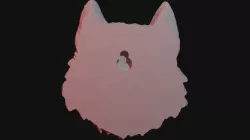 Wolf Head Wall Decoration, Witcher, wolf, dog