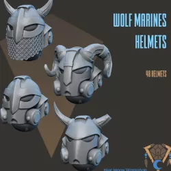 WOLF MARINE helmets