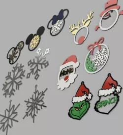 Xmass Ornaments Collection