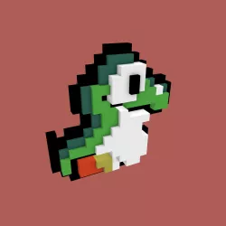 YOSHI PIXELART 3D