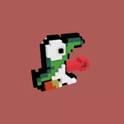 YOSHI PIXELART 3D