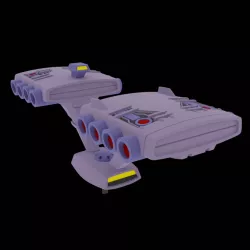 Zeon Pazock Cargo Ship from Gundam