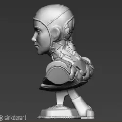 ∻ Bust of Sci-Fi Girl ∻
