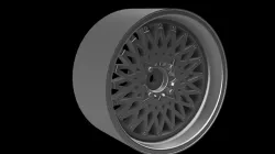 1/10 JDM BBS style wheel