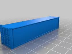 48' 40' 20' n scale smooth side refrigerated container