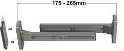 Adjustable support arm