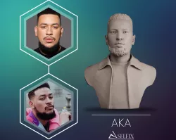 AKA (Rapper)  3D print model