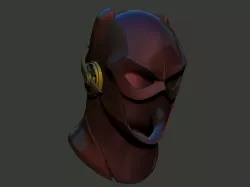 Alternate Timeline Flash Batman Cowl BatFlash