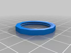 Arcade button nut - 24mm