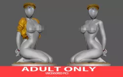 ATOMIC HEART TWINS SEXY NAKED NUDE HENTAI GIRL ANIME 3D PRINT