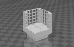 Basic dungeon prison corner (Dungeon Blocks compatible)