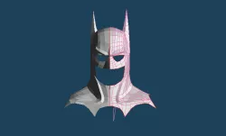 BATMAN RETURNS 1992 BATMAN COWL AND BODY