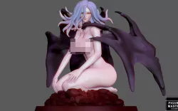 BERSERK SLAN MILF 2 SEXY NAKED NUDE HENTAI GIRL SUCCUBUS FANTASY ANIME 3D PRINT