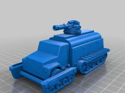 Big Oil Heavy Truck for Gaslands
