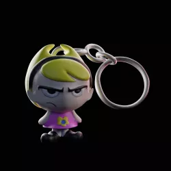Billy and Mandy keychain