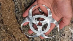 Biohazard Symbol 3D