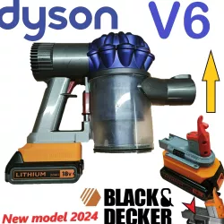BLACK ET DECKER on DYSON V6