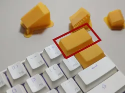 BLANK BACKSPACE KEYCAP PERFECT FIT FOR CHERRY MX, GATERONS, KAILH