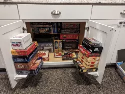 board game shelf