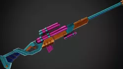 Caitlyn Pool Party Skin Shotgun for Cosplay