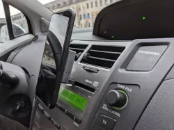 Car Phone Mount for CD Slot (needs telescope phone stand)