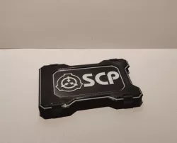 CARDHOLDER-WALLET (ONLY BACK PLATE WITH LOGO SCP 2in1)